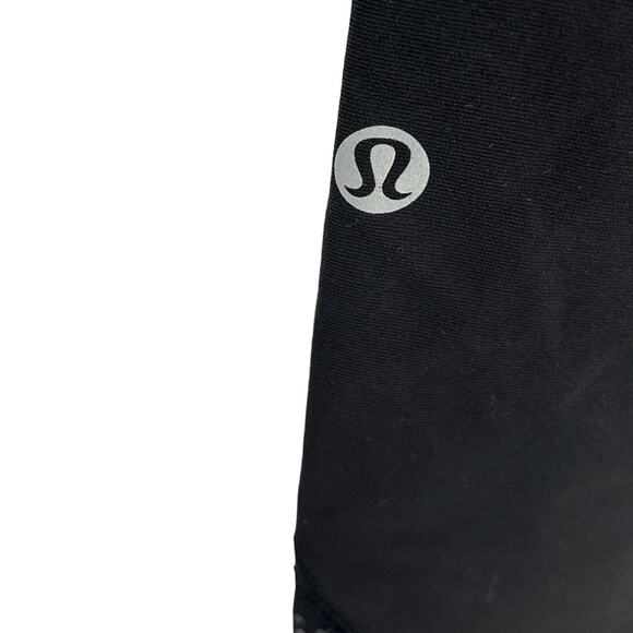 Lululemon Tight Stuff Tight II Black Size 4 Reflective Full On Luxtreme - Picture 7 of 10